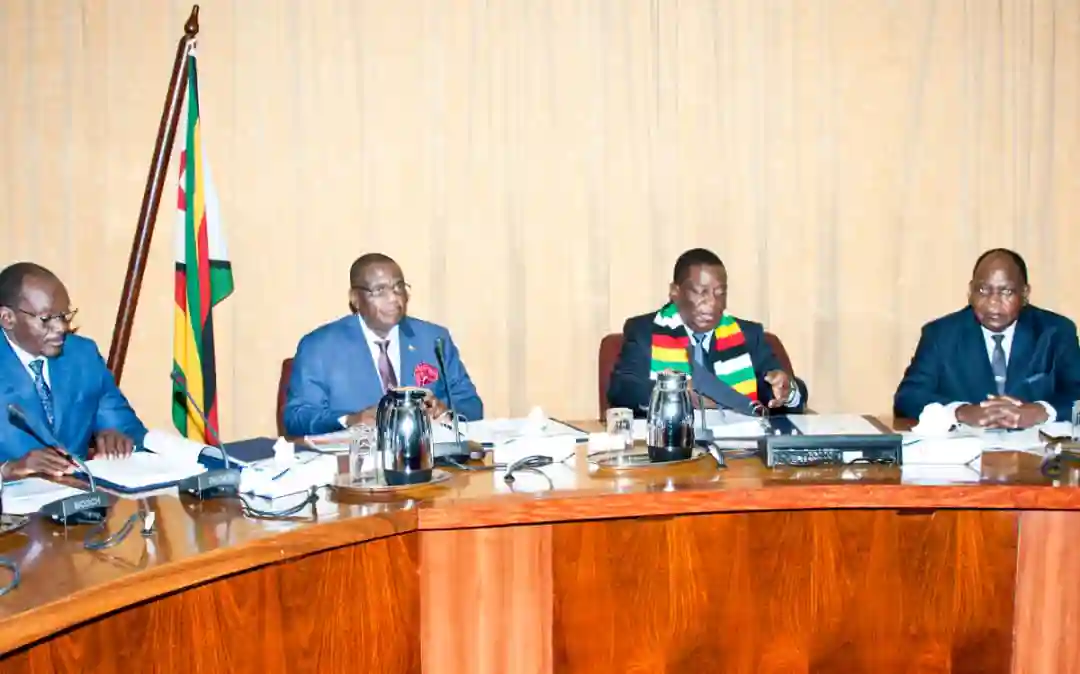 Chiwenga Attends Cabinet Meeting In Harare Today - ZBC News Claims