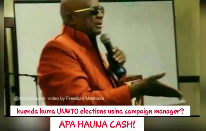 Chiyangwa denies making fun of Mzembi's UNWTO Election loss, says he sympathises