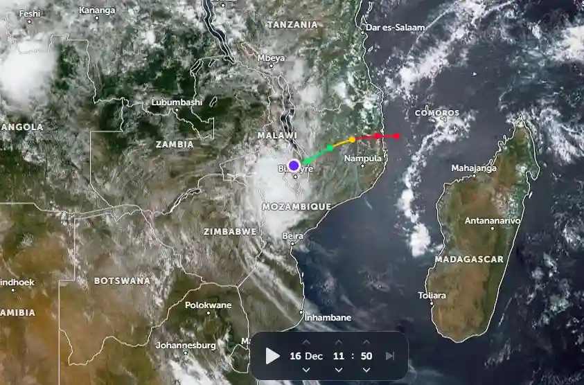 Cyclone Chido Expected To Fade Away In 36 Hours