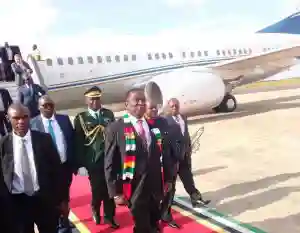 ED Puts Leave On Hold, Jets Off To Mozambique For Nyusi's Inauguration