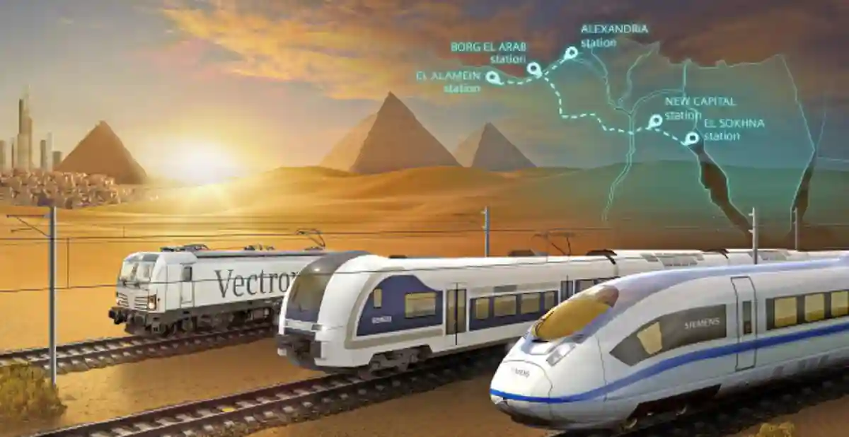 Egypt Signs $45bn Contract With Siemens For High Speed Electric Rail