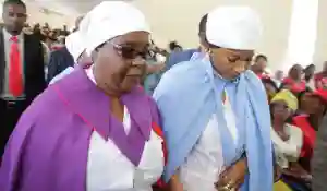 Elizabeth Holds Private Church Service With Zanu-PF Friends, Excludes Tsvangirai's Relatives