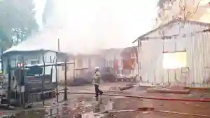 Fire Destroys Housing Blocks At Guinea Fowl High School