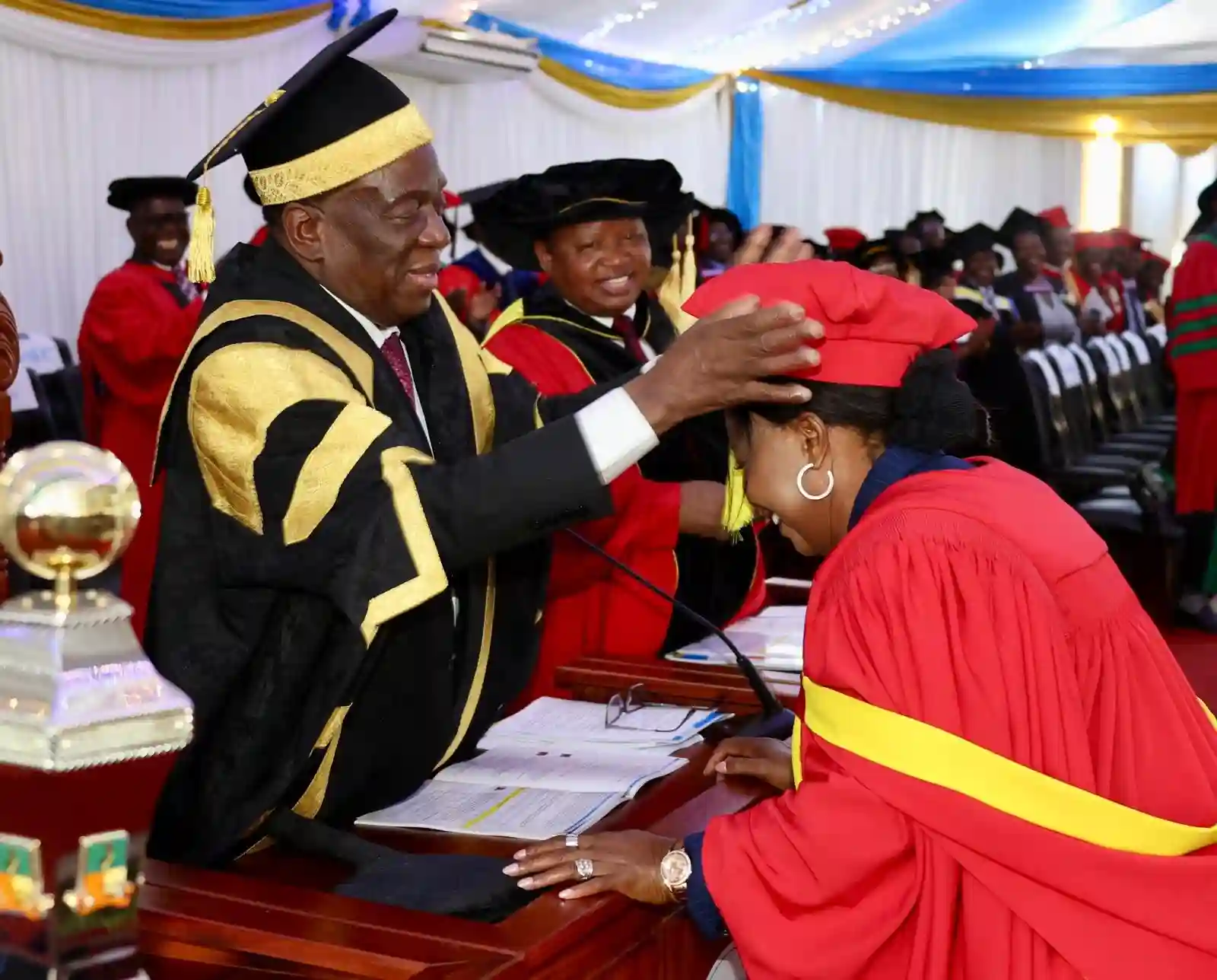 First Lady's Doctorate A Testament To Her “Willingness To Learn”, Says Mnangagwa