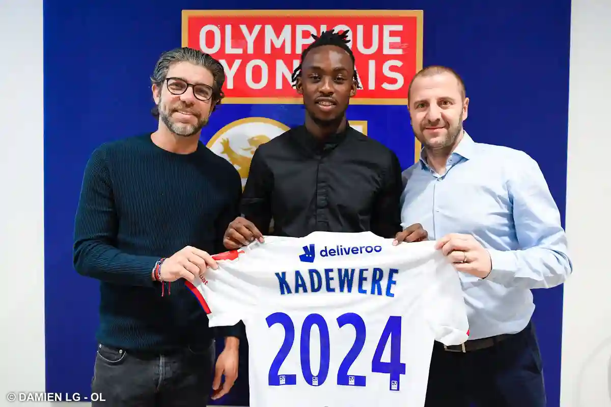 French Club, Lyon Announces The Signing Of Tino Kadewere