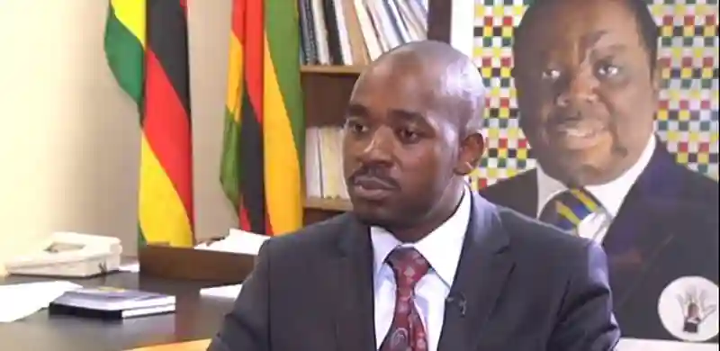 Full Text: Chamisa's Address To Journalists