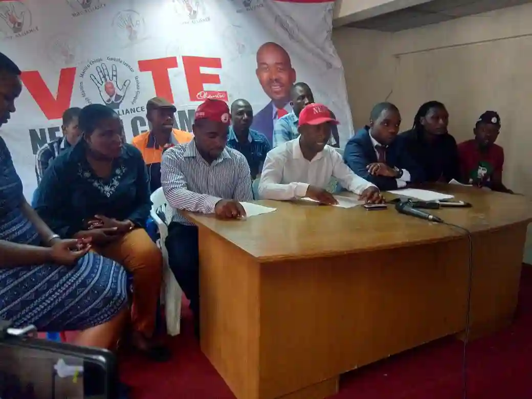 FULL TEXT: MDC Youths Throw Weight Behind Chamisa