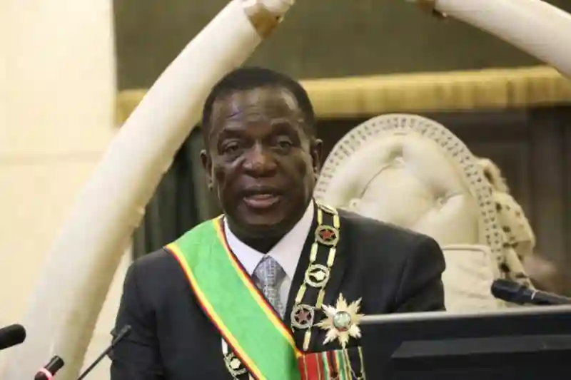 Full Text: Mnangagwa's State Of The Nation (Sona) Address