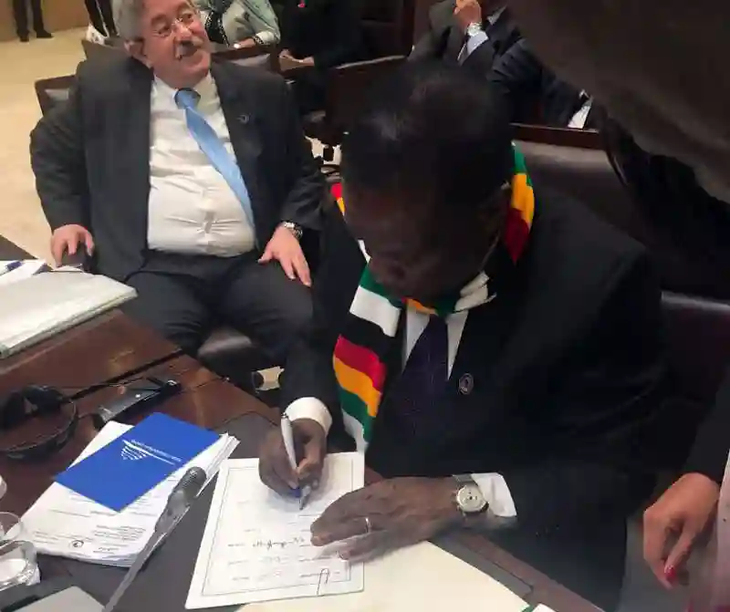 FULL TEXT: President Mnangagwa Signs The Zimbabwe Investment And Development Agency (ZIDA) Act