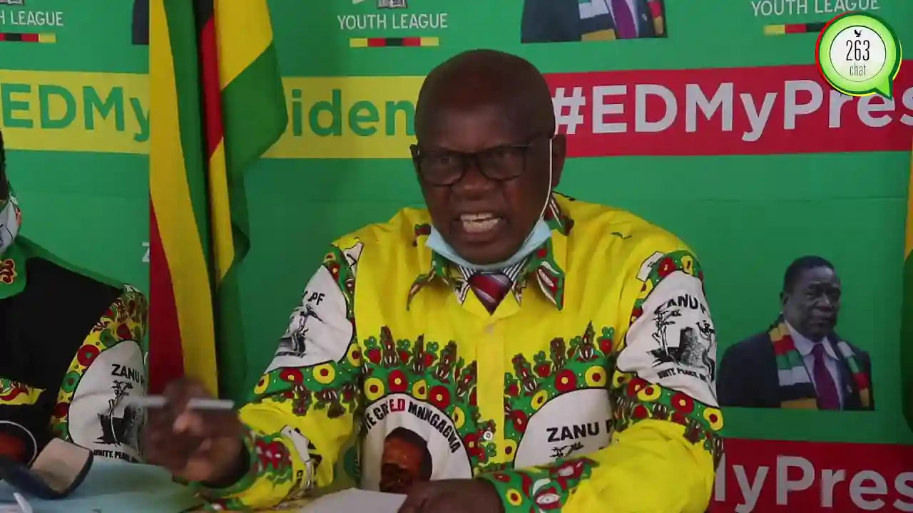 FULL TEXT: The Meeting Will Be Between The ANC And Zanu PF Only - Zanu PF
