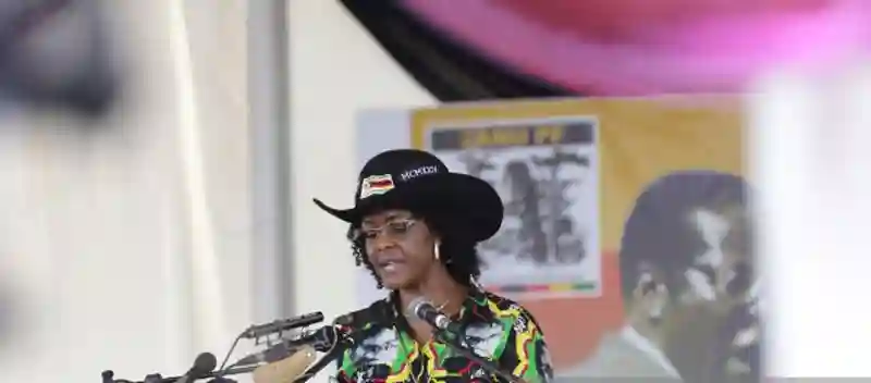 Grace Mugabe explains why she has been violently grabbing land in Mazowe