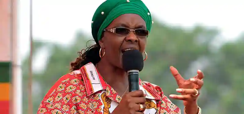 Grace Mugabe urges people not to demonstrate. Says people of Libya miss Gaddafi
