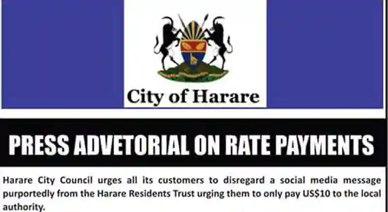Harare City Council Extends 50% Promo Deadline After Plea By Ratepayers For More Time