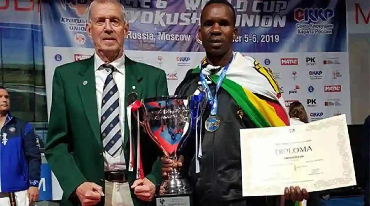 "I Had To Do It For My Father" - Shihan Samson Muripo As He Wins Karate World Cup, Again