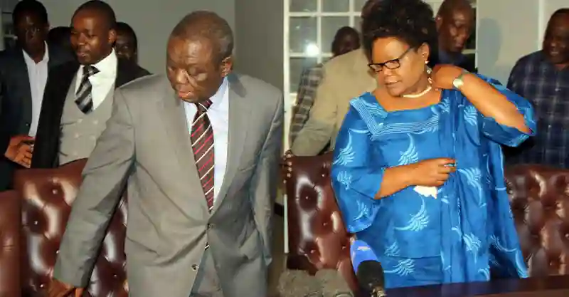 I will not join coalition until MDC name is removed from MDC Alliance - Joice Mujuru