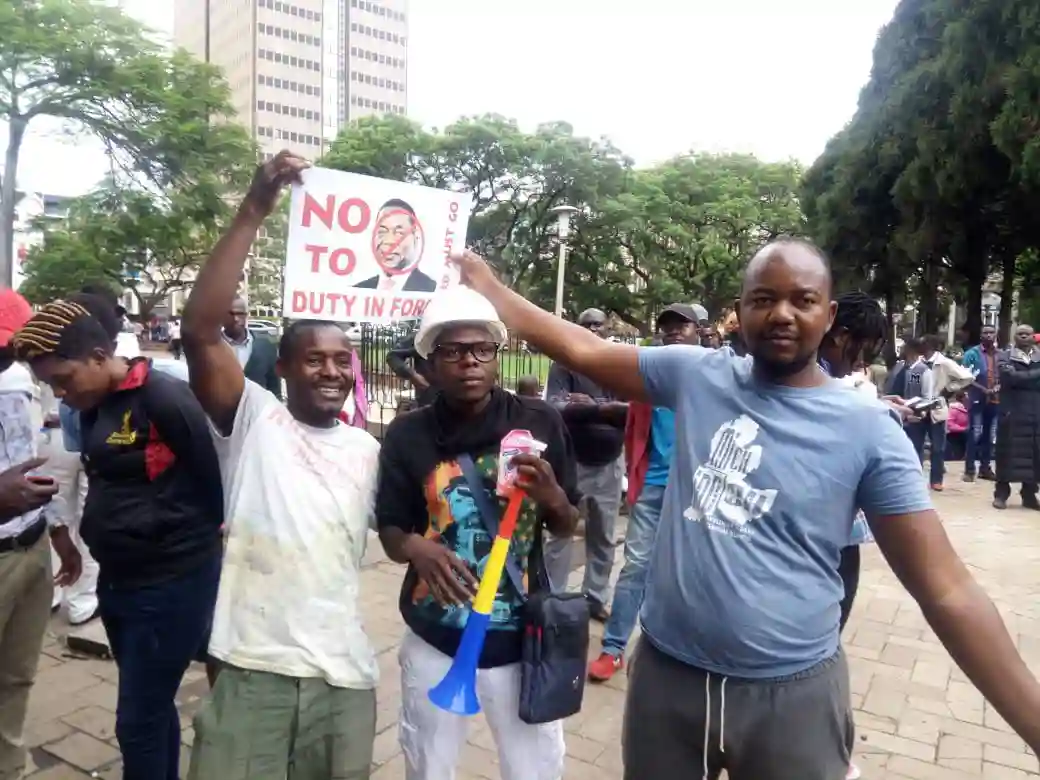 [In Pictures] MDC Demonstration In Central Harare