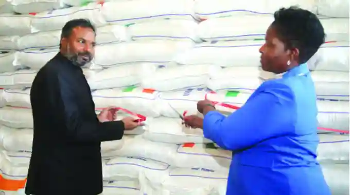 India Donates 1,000 Tonnes Of Rice To Zimbabwe