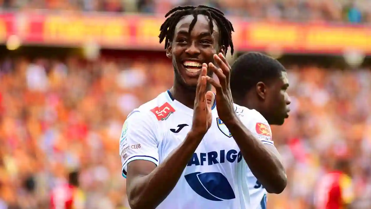 Kadewere Voted French Ligue 2 August Player Of The Month