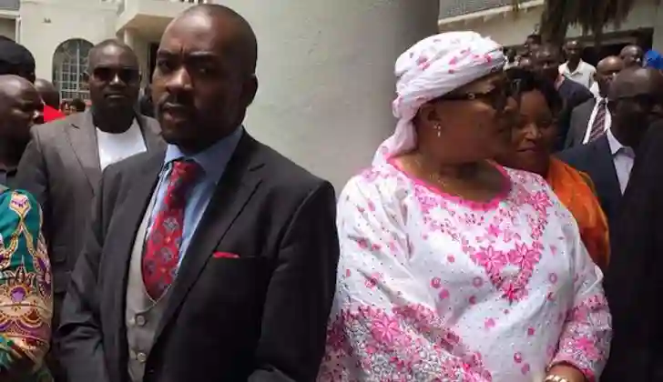 "Khupe Embarrassed, Chased Away At Mbuya Chamisa's Funeral" - Report