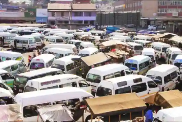 Kombi Driver Arrested For Driving On Harare Pavement