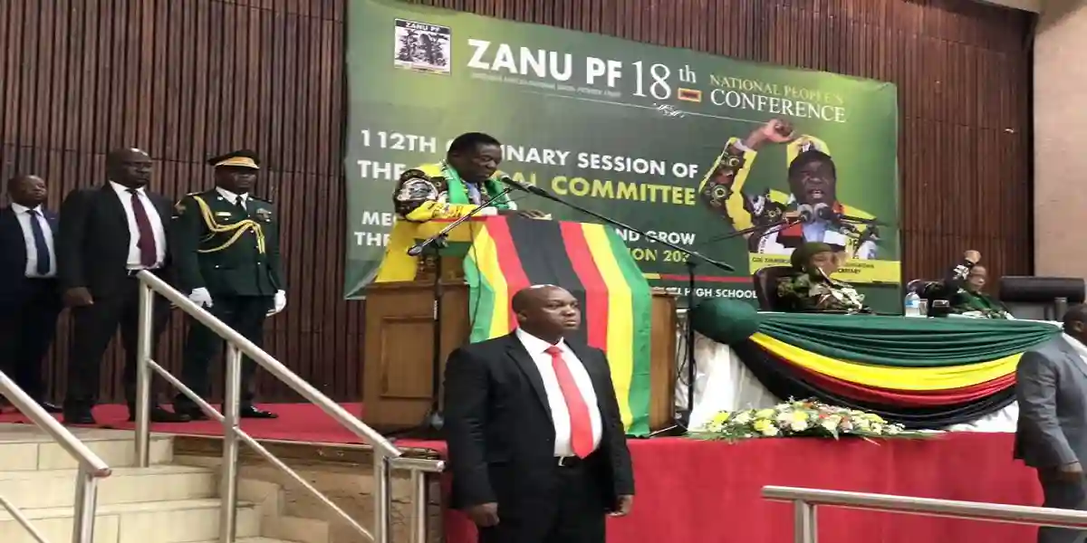 "Let's Put Our Country On The Rail To Recovery," President Mnangagwa