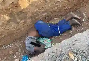 Man Found Dead In Road Trench