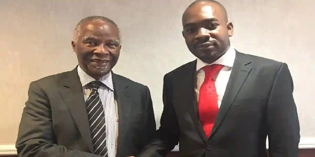 Mbeki Coming To Zimbabwe Anytime Soon - Chamisa