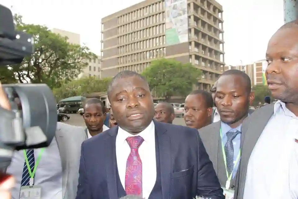 MDC Justifies Why MPs Did Not Stand Up When Mnangagwa Entered Parliament