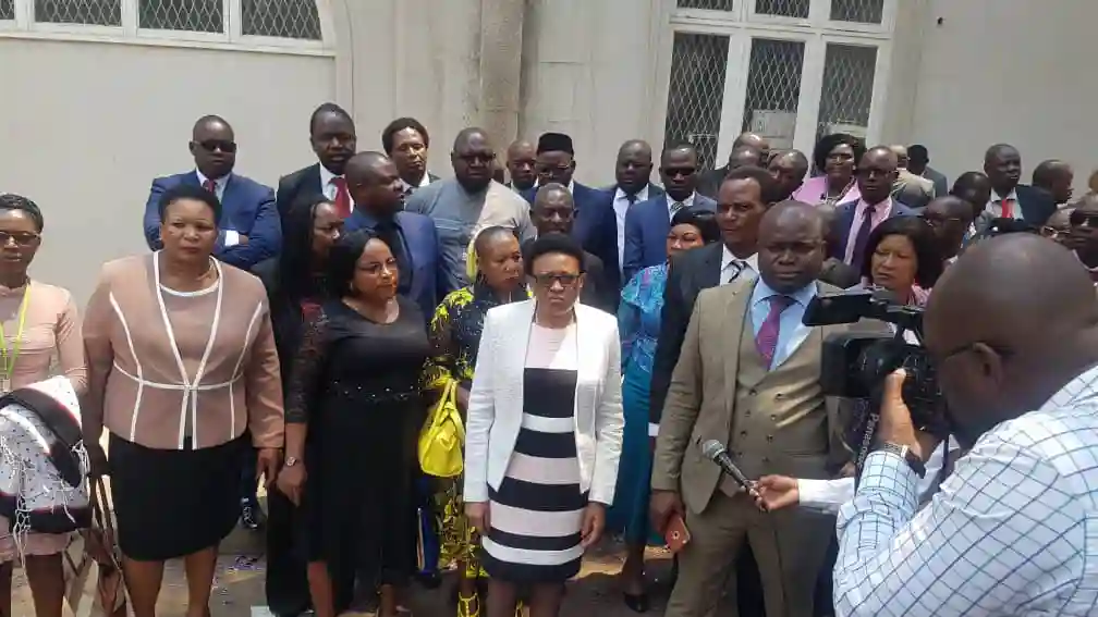 MDC MPs Punished For Walking Out On Mnangagwa
