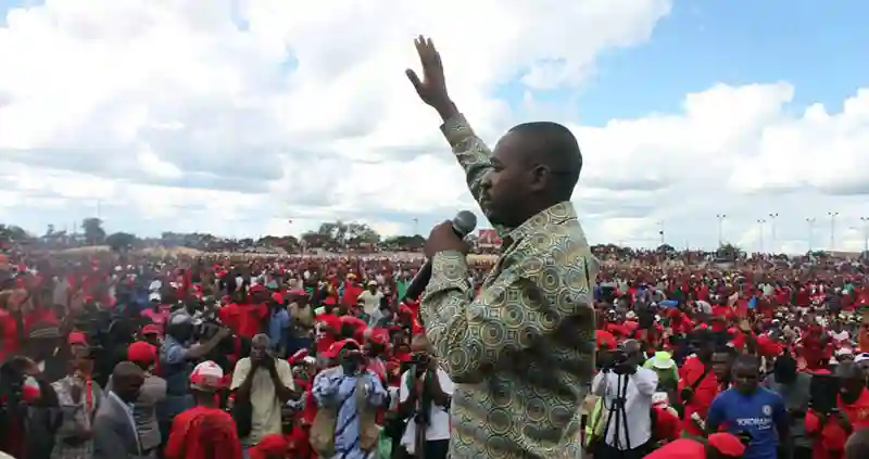 MDC-T Members Stage Demo Against Imposition Of Candidates, Tsvangirai's Family Members