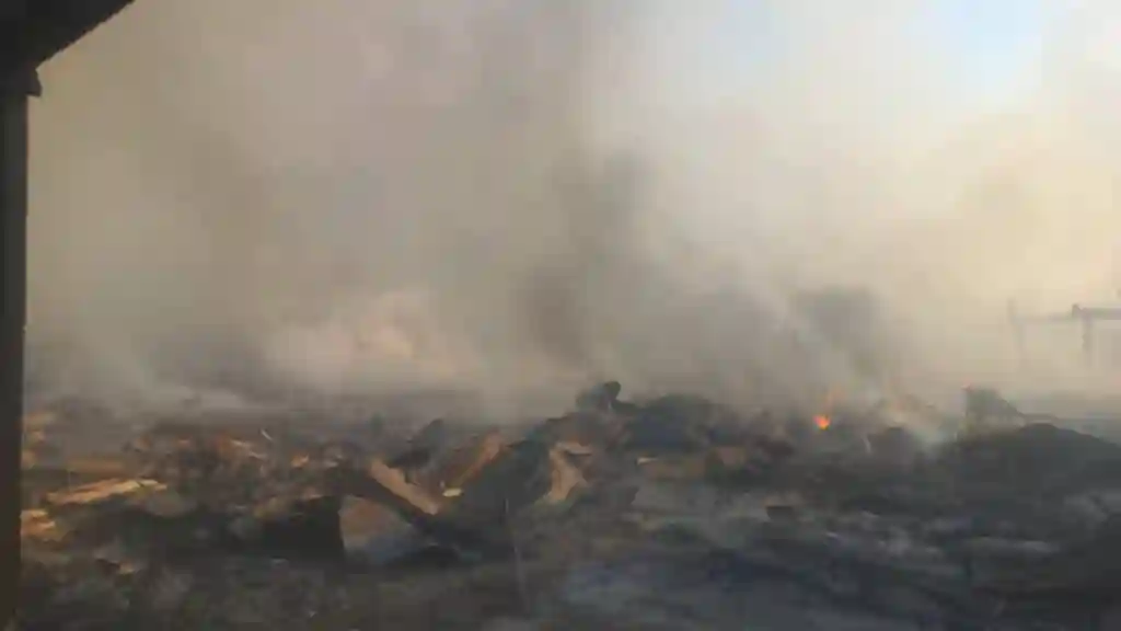 Mnangagwa Declares State Of Disaster After Mbare Market Fire