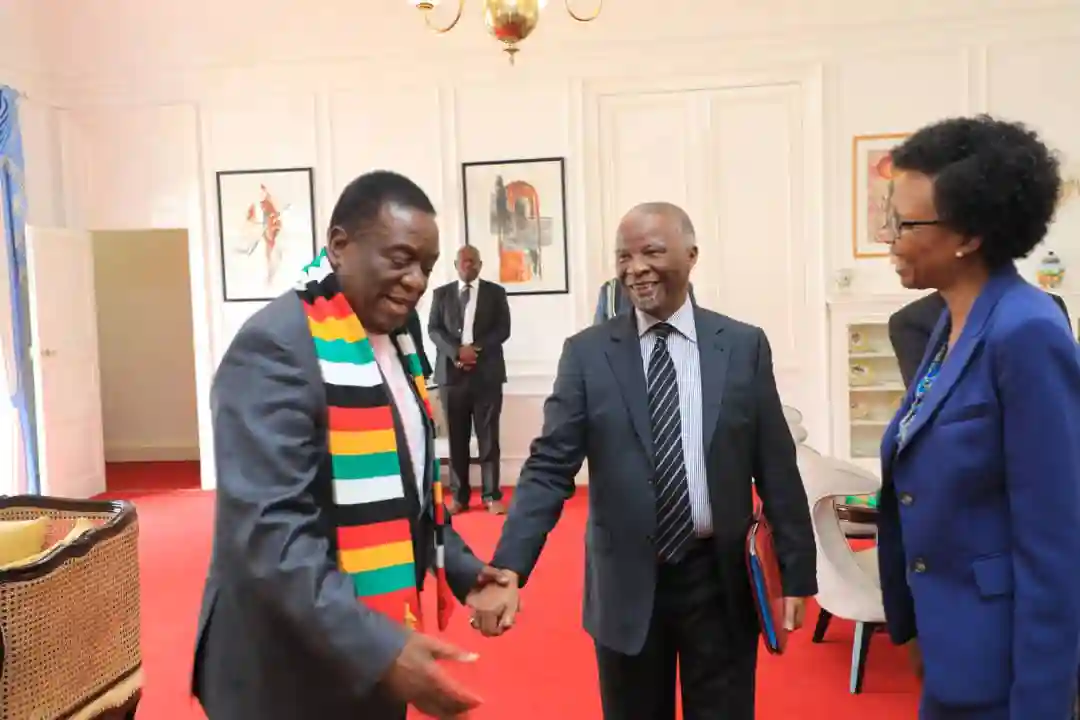 'Mnangagwa Doesn't Want To Talk To Mbeki Anymore'