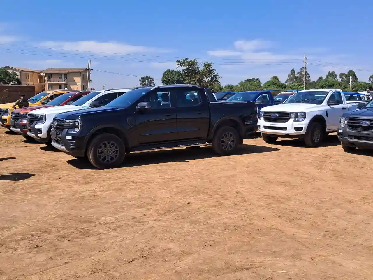 Mnangagwa Hands Over 220 Houses And 54 Vehicles To ZDF