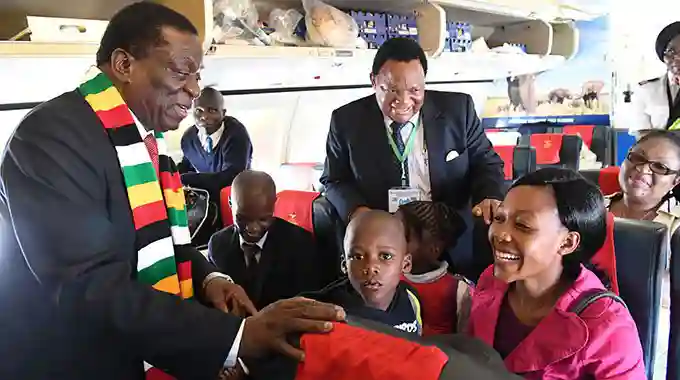 Mnangagwa Helps Stranded Woman Return To Zim From DRC