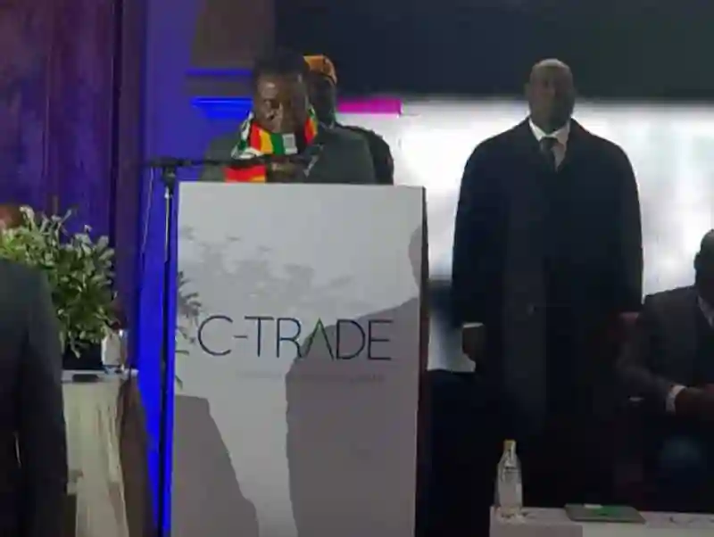 Mnangagwa Launches Stock Exchange App, C-Trade