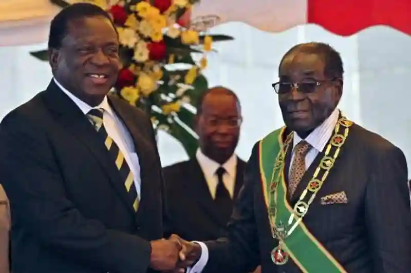 Mnangagwa Now A Legitimate President- Mugabe