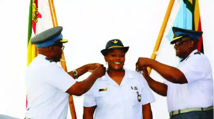 Mnangagwa Promotes 27 Air Force Of Zimbabwe Officers