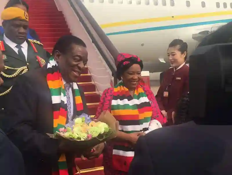 Mnangagwa Travels To China For Forum on China-Africa Cooperation Summit