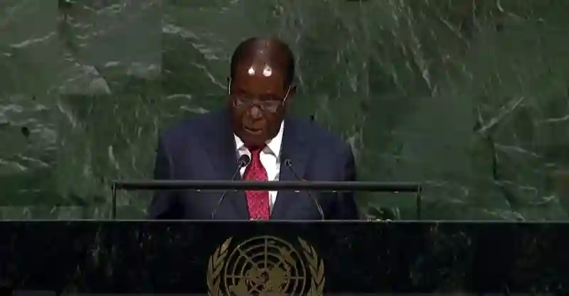 Mugabe attacks Donald Trump as he delivers UN speech