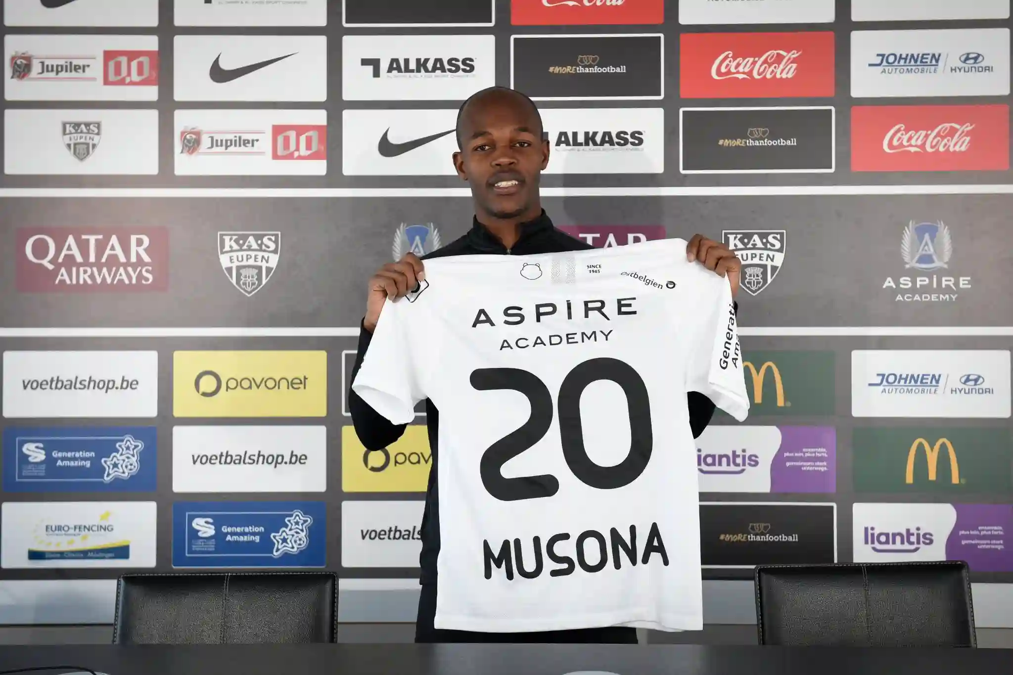 Musona Joins Belgian Club KAS Eupen