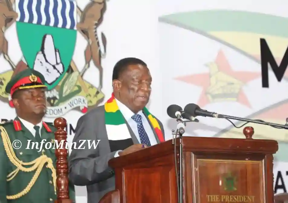 No One Will Die Of Hunger - Mnangagwa