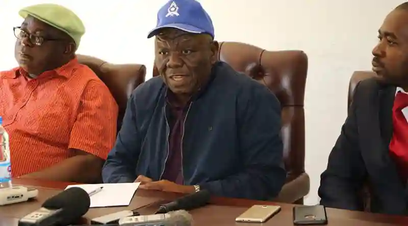 No Unity As Chamisa, Mudzuri Call For Separate Meetings Despite Tsvangirai's Death