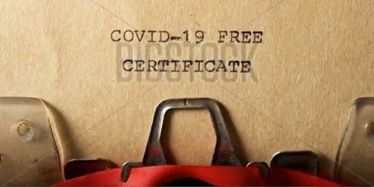 No Valid Negative Covid-19 Certificate No Entry - HCC