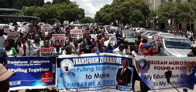Opposition Protests Against Order To Rewrite Zimsec Exams