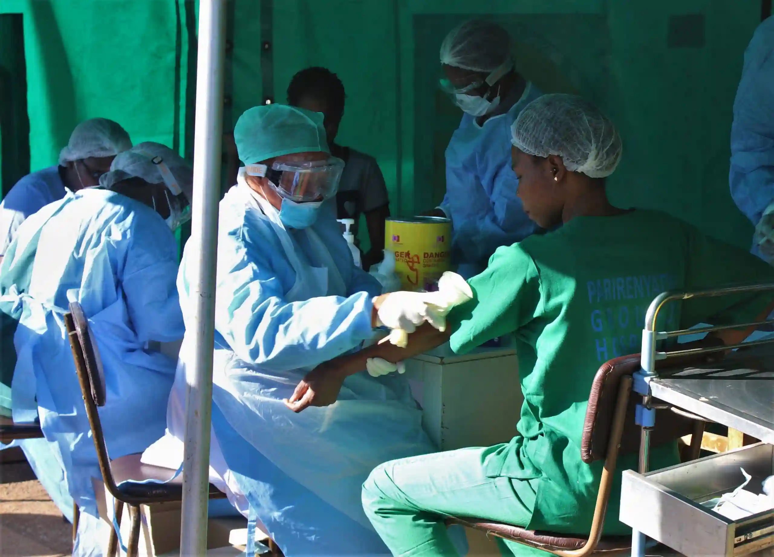 Parirenyatwa Hospital Starts COVID-19 Rapid Testing For Front Line Staff