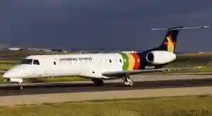 PICTURE: Air Zimbabwe 's New Plane Acquired From Embraer