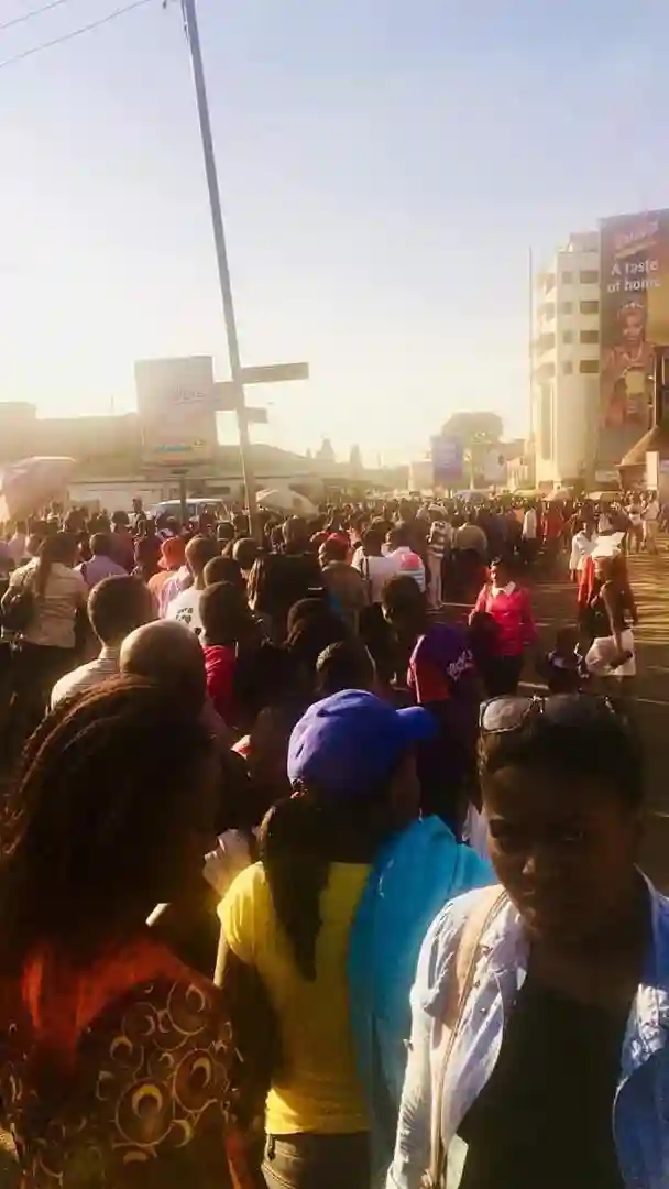 Picture: Crowds Throng Bus Termini For 'Free' ZUPCO Buses