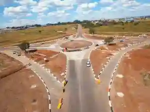 PICTURE: Harare City Completes High Glen Roundabout Construction