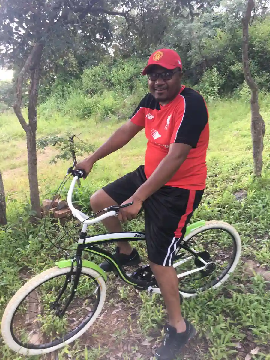 PICTURE: Minister Energy Mutodi Rides Bicycle On Weekends 'To Save Fuel'