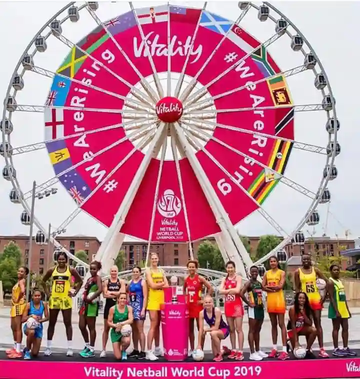 PICTURE: The World's Best 16 Netball Teams' Captains